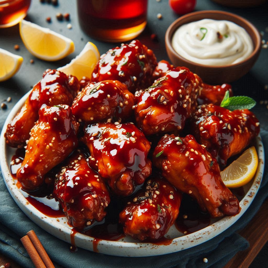 Tangy BBQ Wings