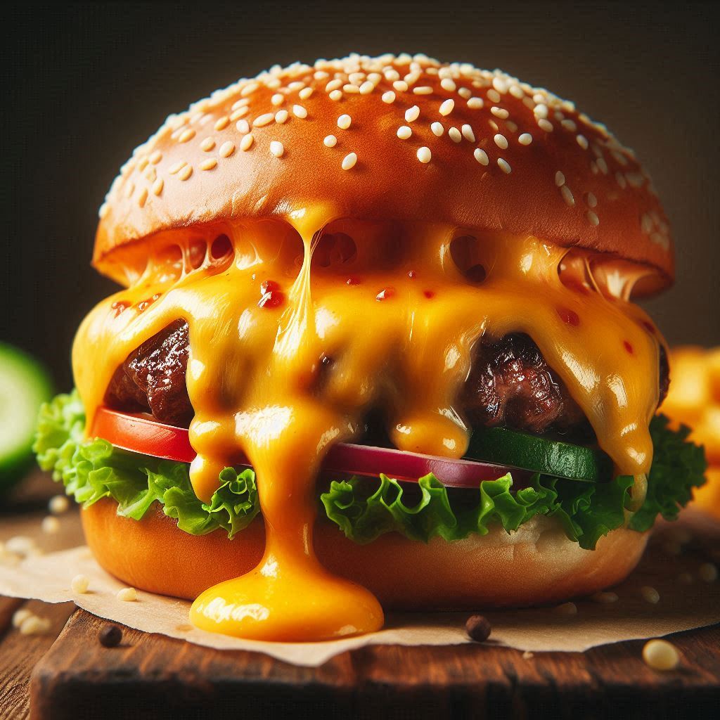 Cheese Burst Burger