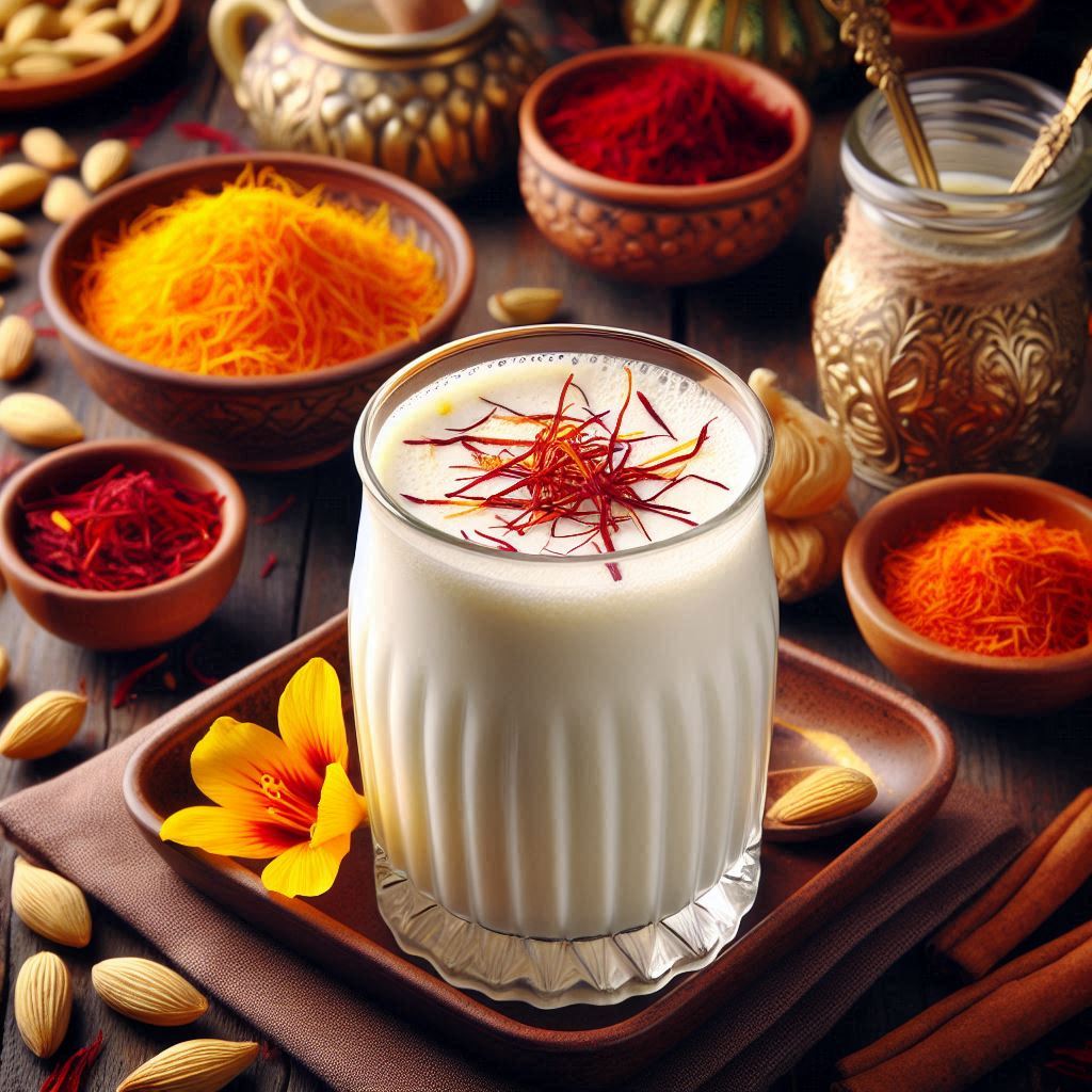 Saffron Milkshake
