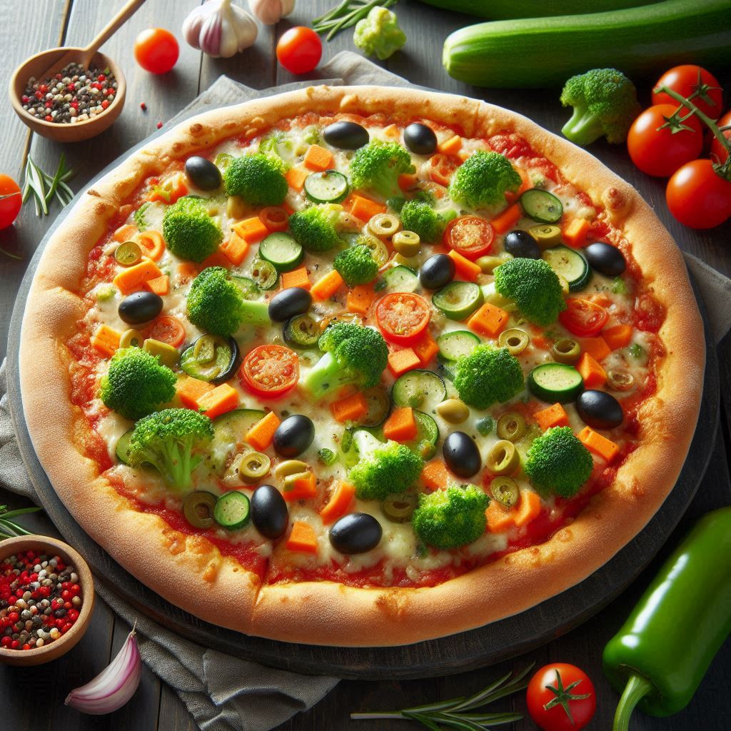 Veggie Loaded Pizza